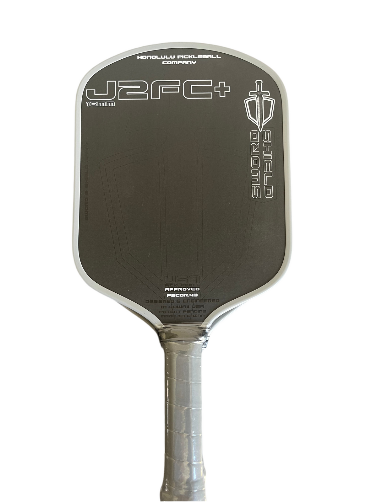 Honolulu J2FC+ Pickleball Paddle - Ultimate Control & Spin | Premium Carbon Fibre UK
