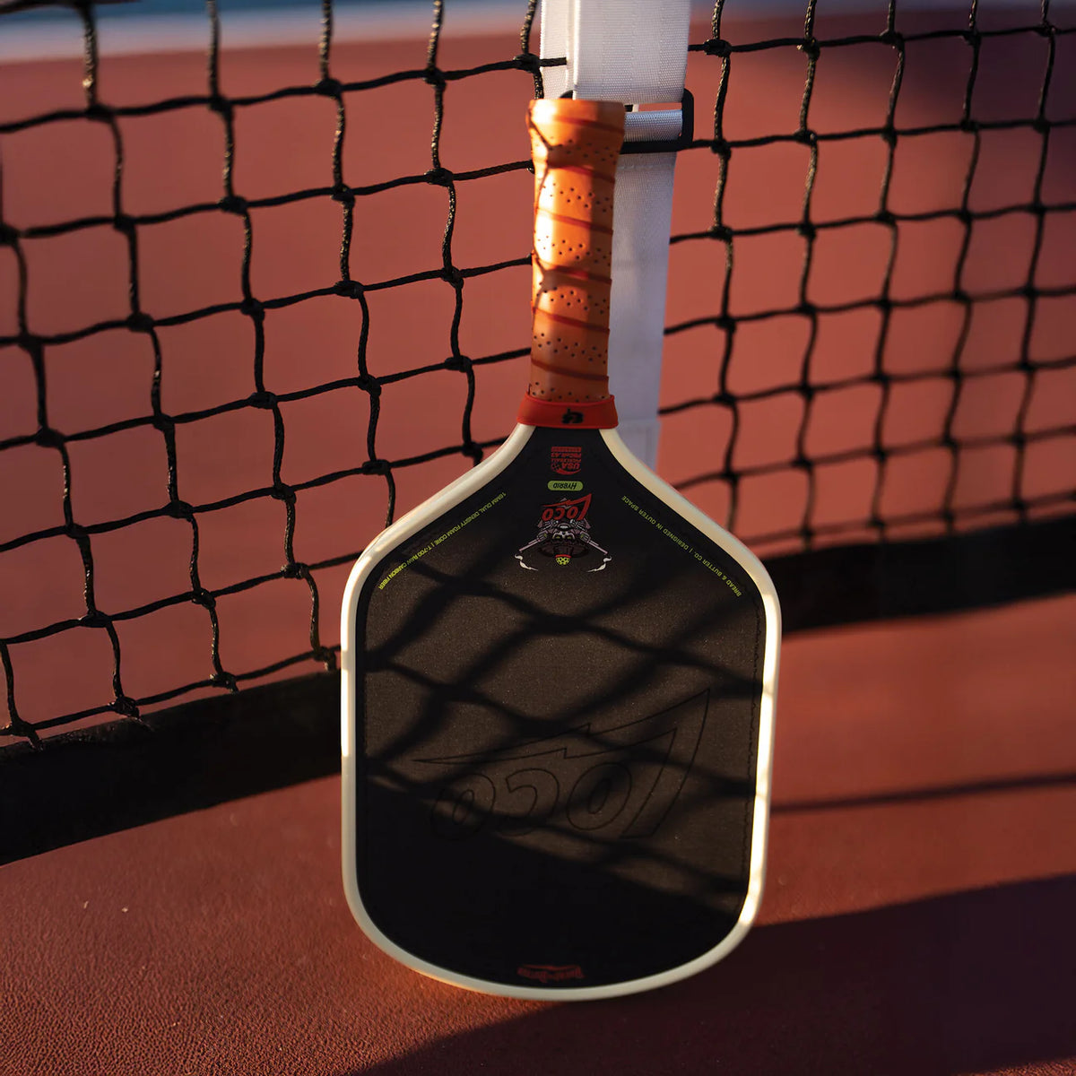 Loco 16mm Hybrid Pickleball Paddle – Tan, Foam Core