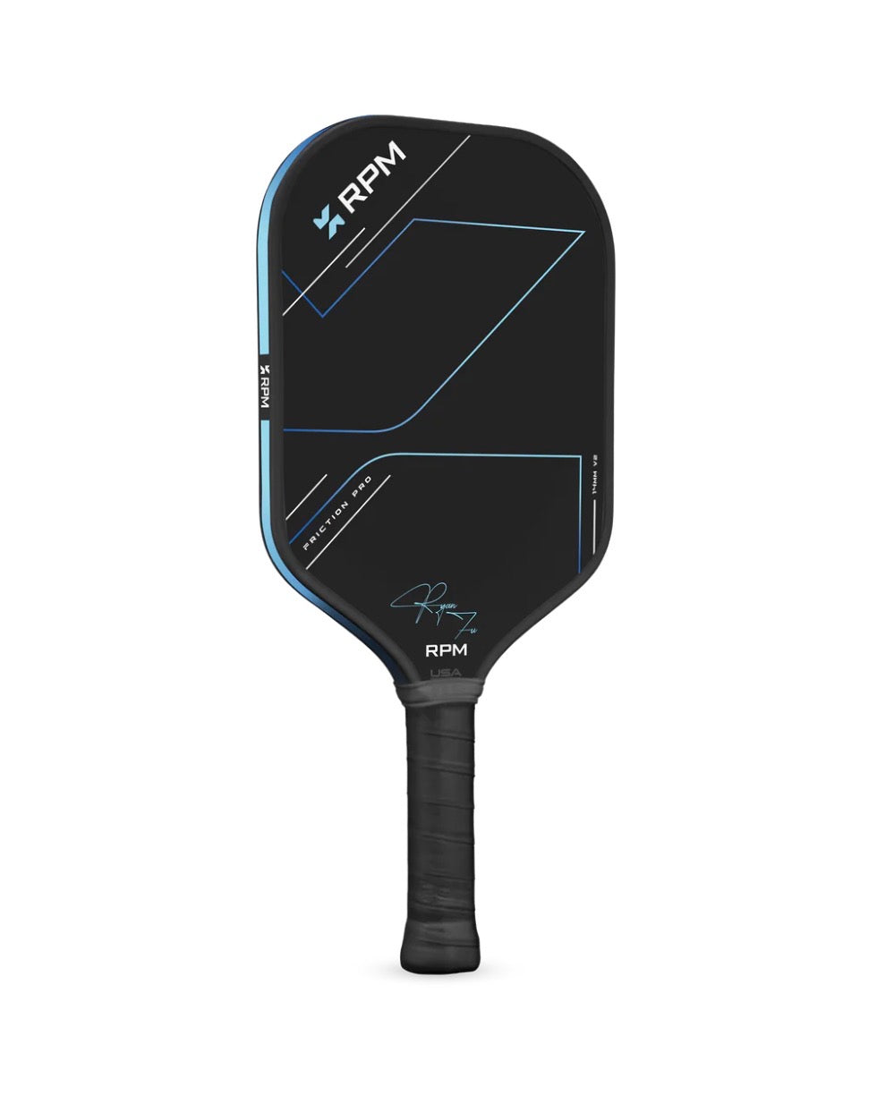 RPM Friction Pro 14mm Elongated V2 Ryan Fu Signature Pickleball Paddle