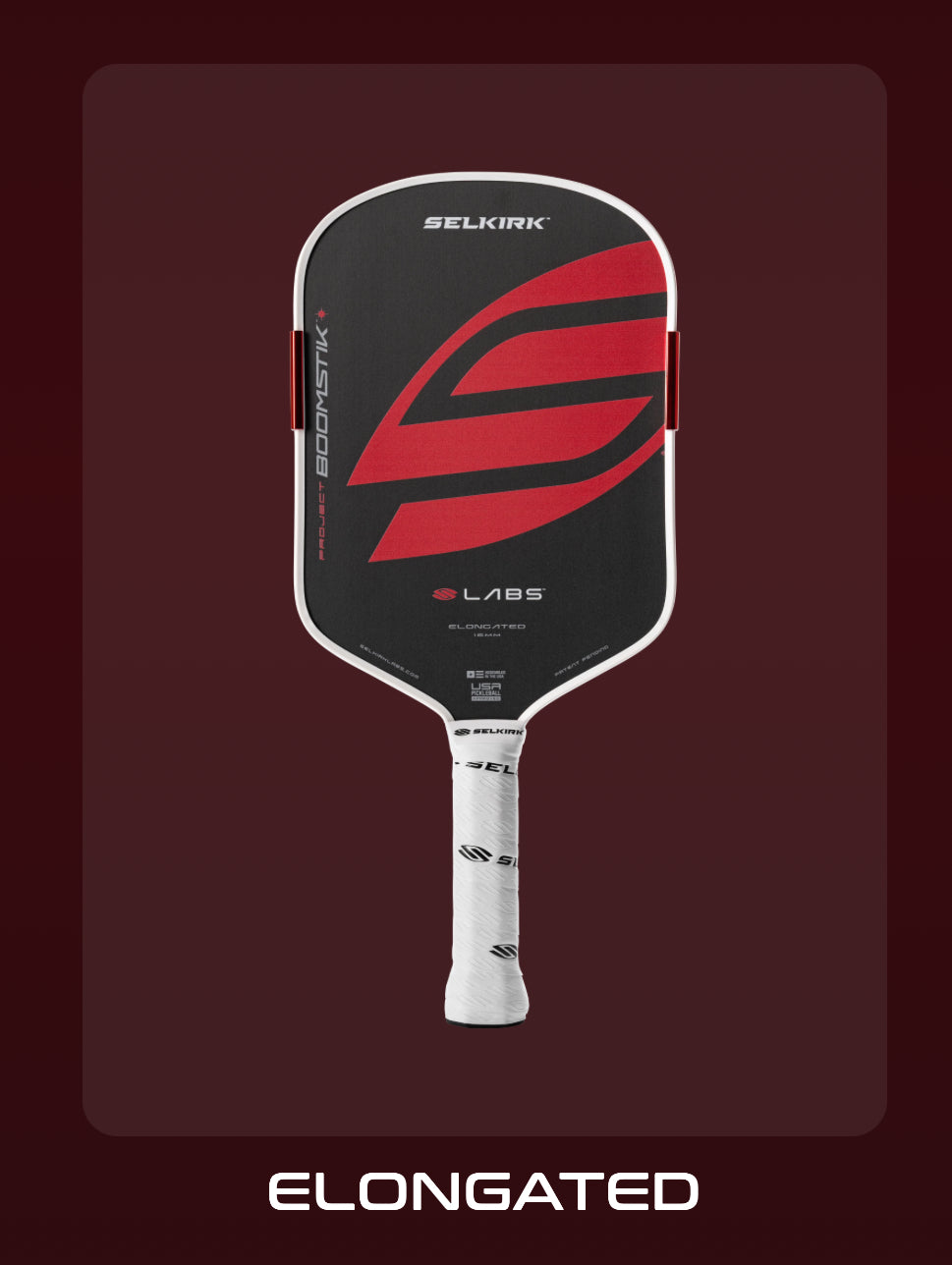 Boomstik Enlongated Available to Pre-Order using Code Thepickleballhub10 for 10% OFF
