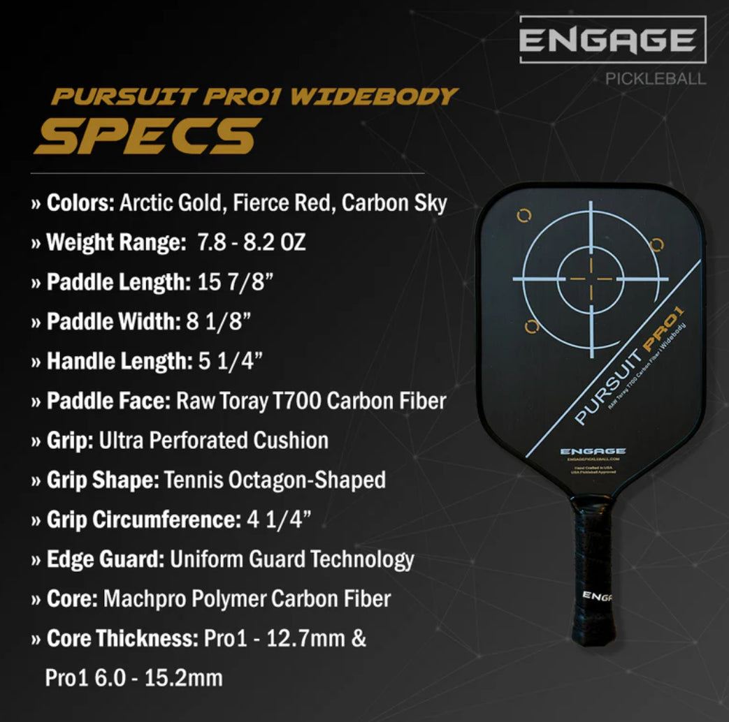 NEW. PURSUIT PRO1 WIDEBODY | RAW T700 CARBON FIBER
