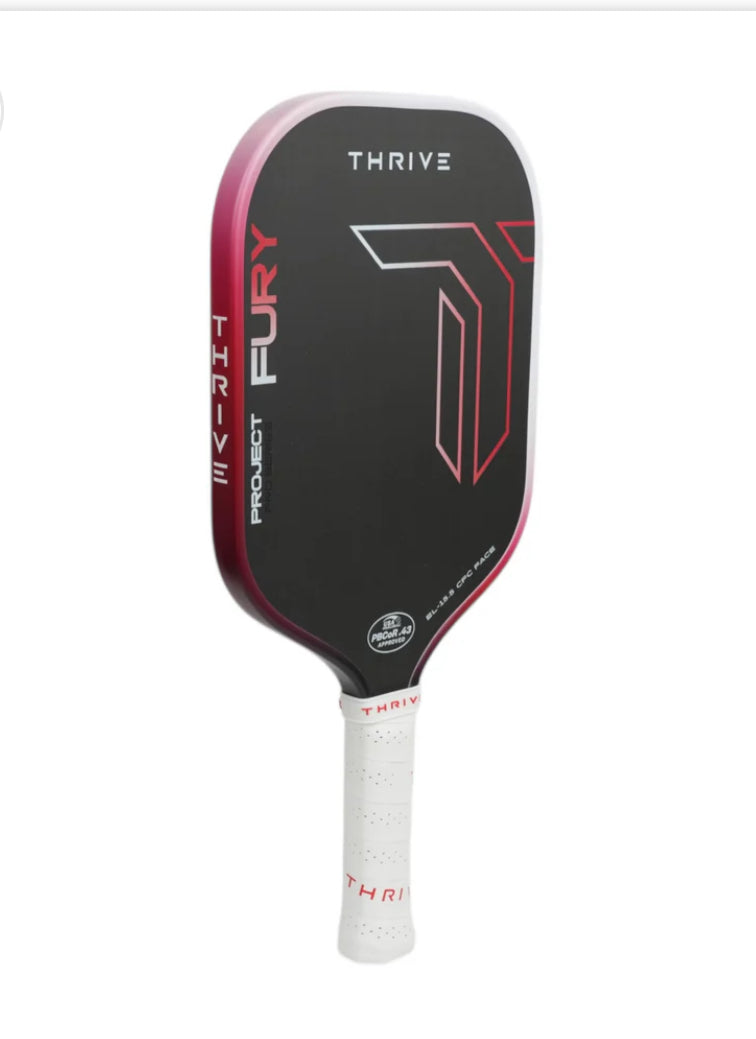 Thrive Fury Elongated 15.5mm Pickleball Paddle (Gen 3.5 Power Series)