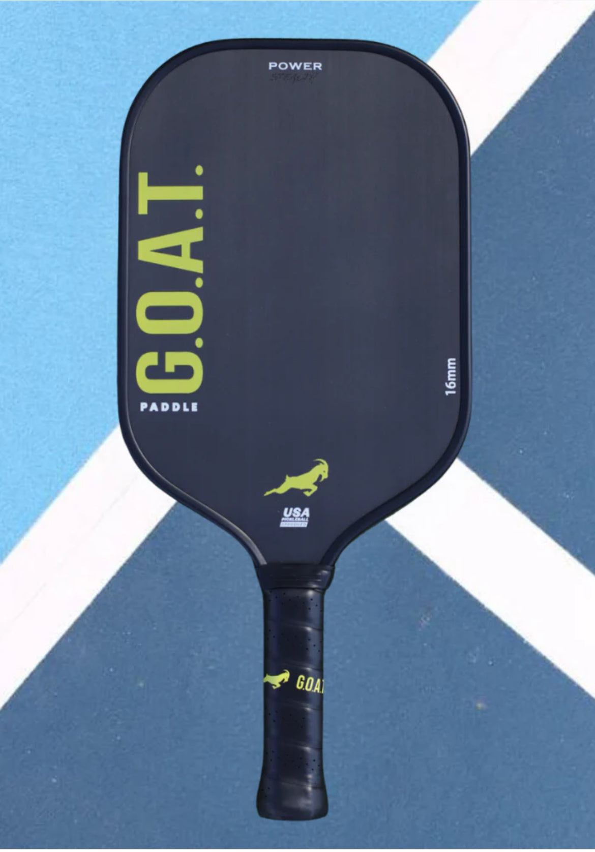 STEALTH POWER YELLOW 16MM PADDLE