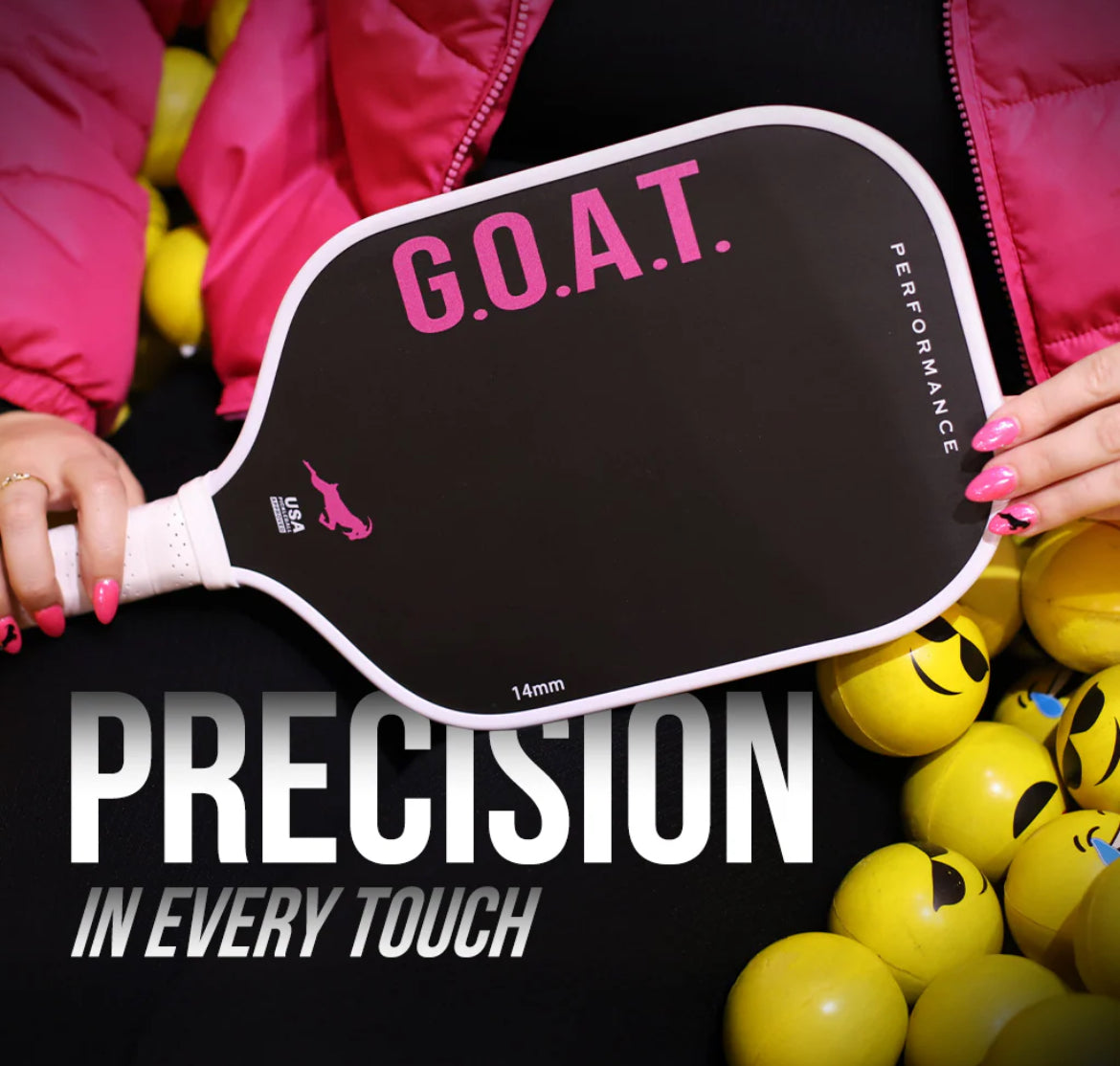 PERFORMANCE 14MM HOT PINK PADDLE