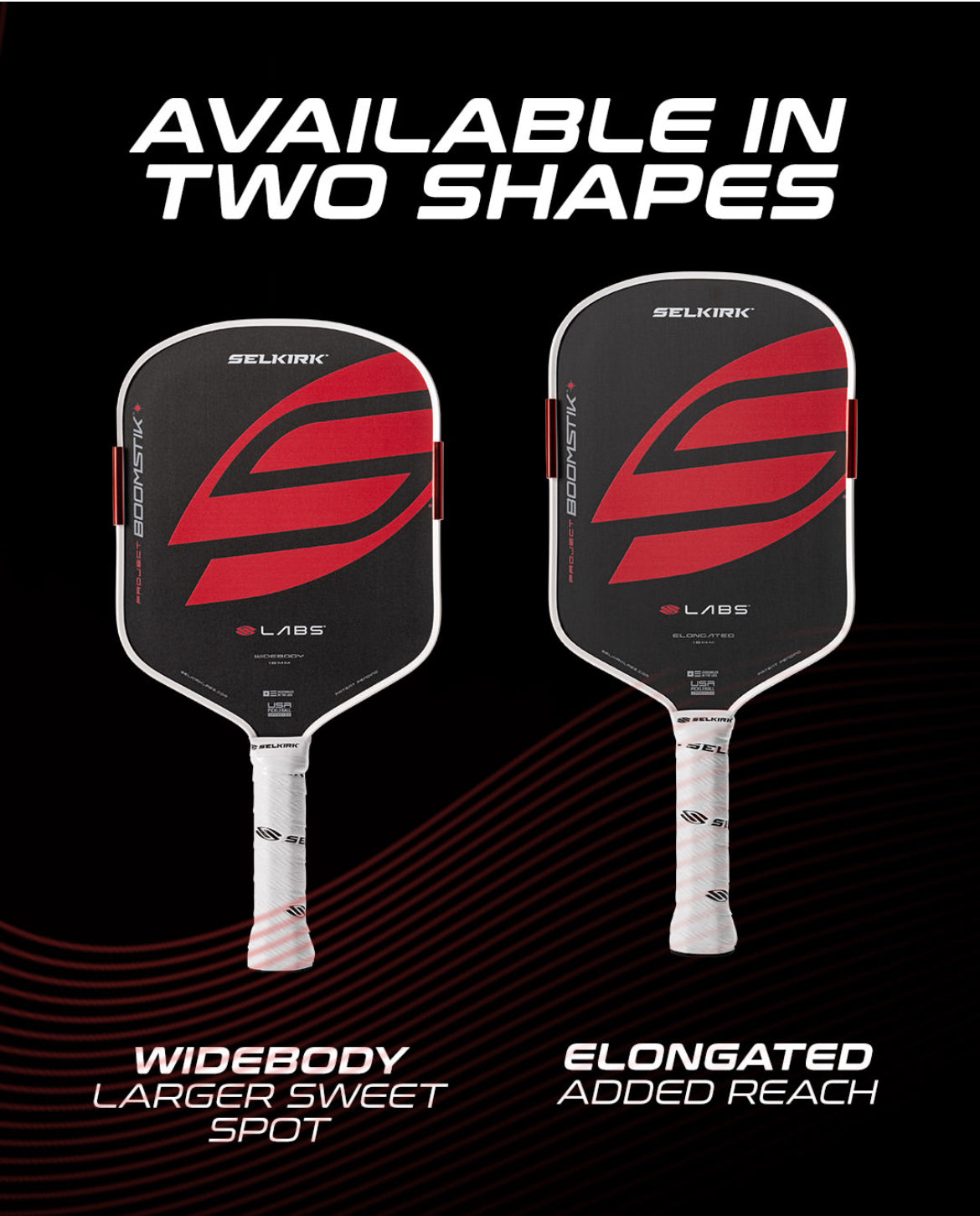Boomstik Enlongated Available to Pre-Order using Code Thepickleballhub10 for 10% OFF