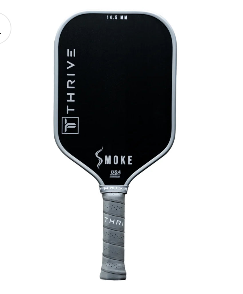 THRIVE PICKLEBALL
SMOKE 14.5 MM (POWER SERIES) RECOMMENDED SWING WEIGHT *120*)