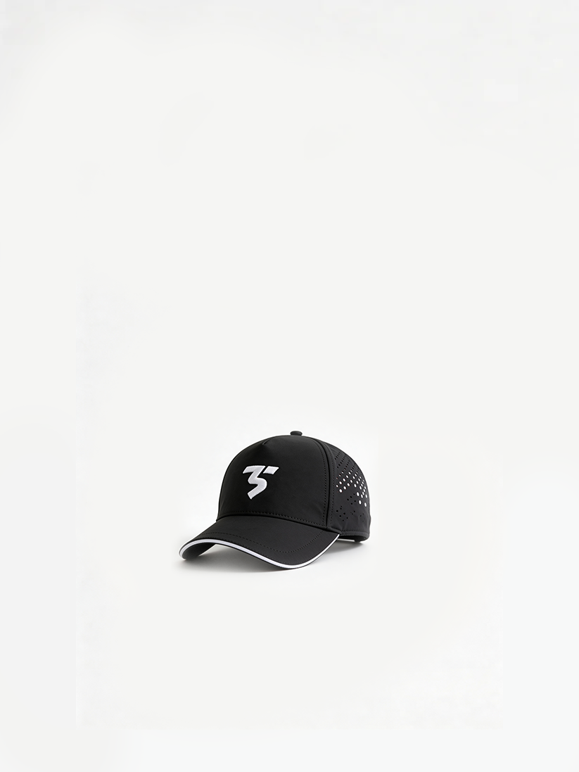 Sports Cap - Black / White