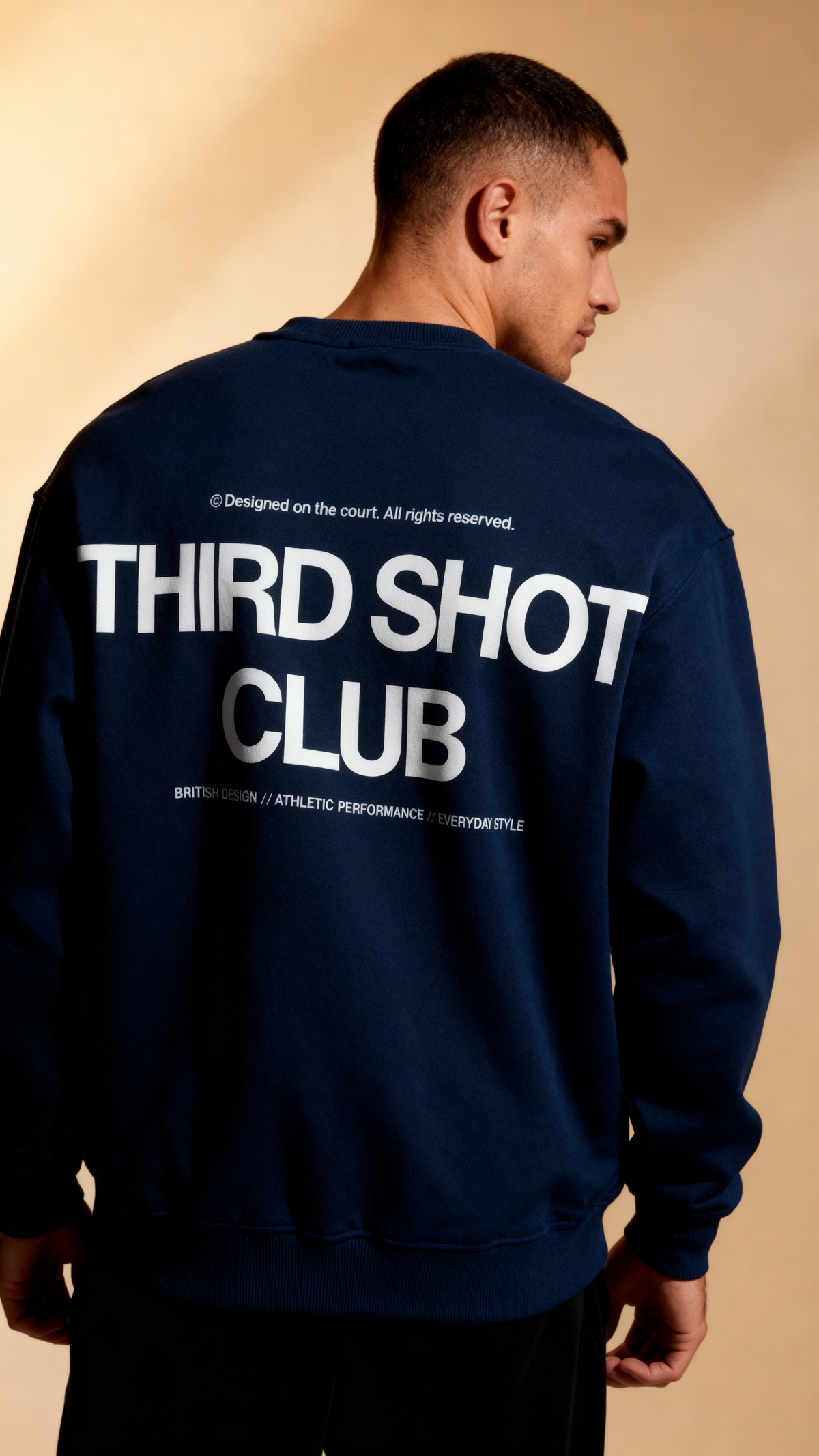 Third Shot Club Oversized Crew - Third Shot UK