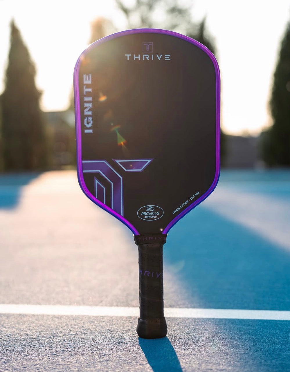 IGNITE HYBRID FOAM **NEW** Electric Violet · Thin Handle Edition ·
