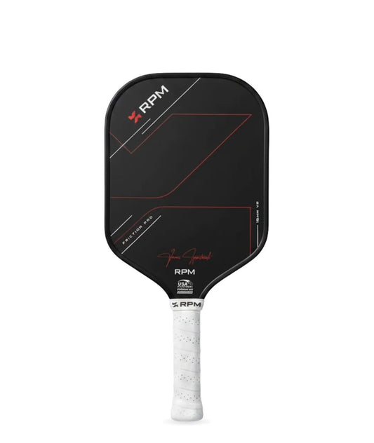 RPM FRICTION PRO V2 16MM HYBRID FLAT TOP PICKLEBALL PADDLE

£215.00
