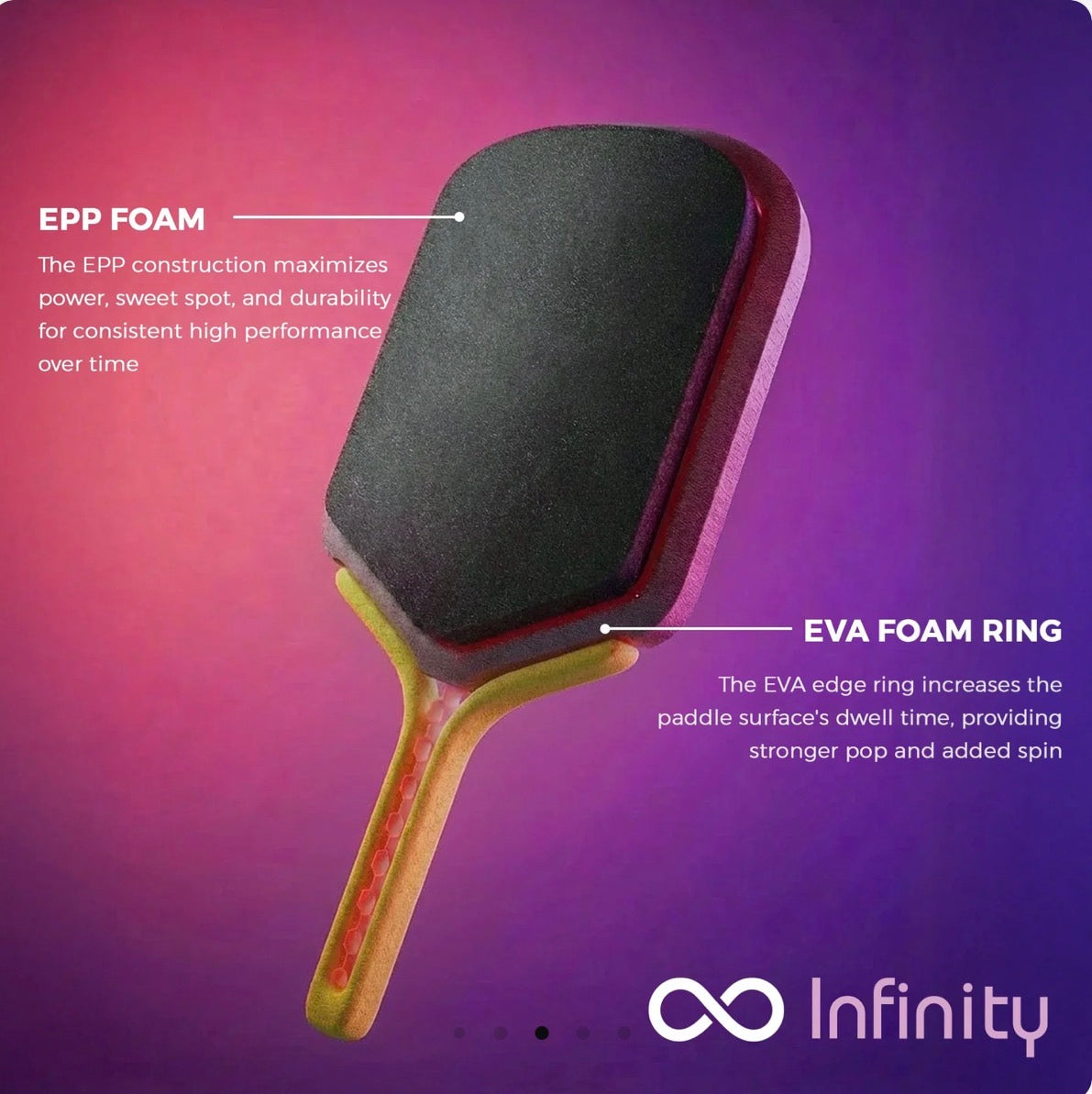 PAKLE Infinity - New Gen4.5 Pickleball Paddle