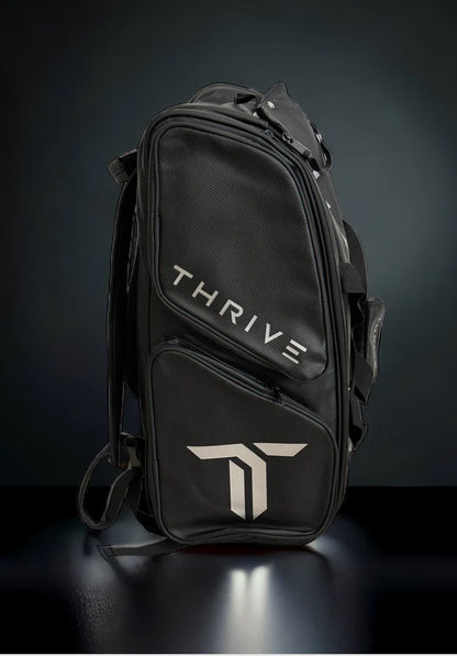 THRIVE PICKLEBALL
Elite Pro Tour Bag w/shoe bag- BLACK. £115.00