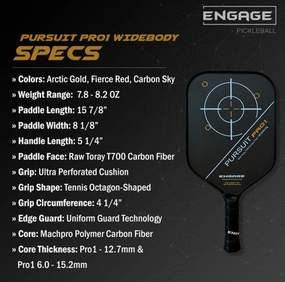 NEW. PURSUIT PRO1 WIDEBODY | RAW T700 CARBON FIBER