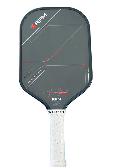 RPM Friction Pro 16mm Elongated V2 Pickleball Paddle – Spin, Control & Reach | UK