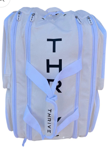 THRIVE PICKLEBALL
Elite Pro Tour Bag w/shoe bag - WHITE £115.00