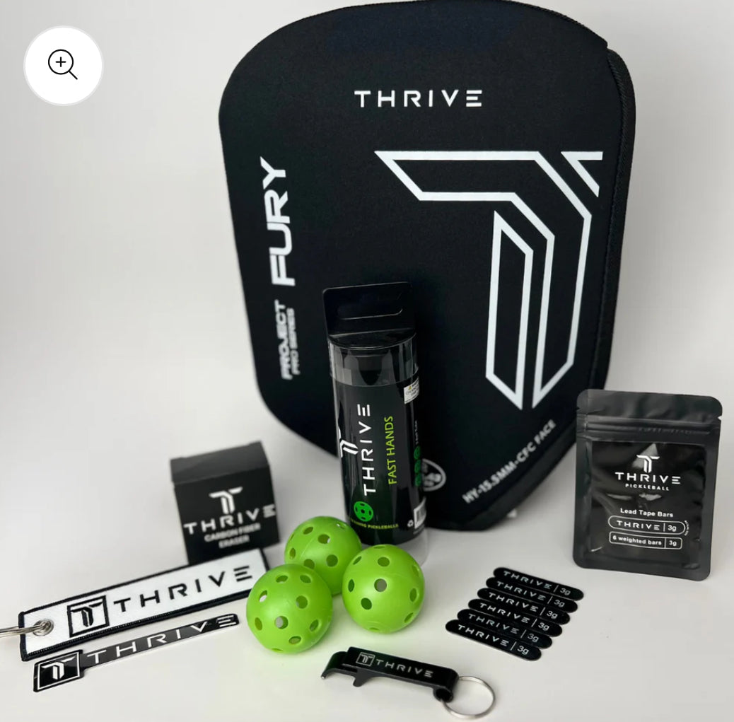 THRIVE PICKLEBALL
Cover Add On Bundle (value £45 - Hybrid