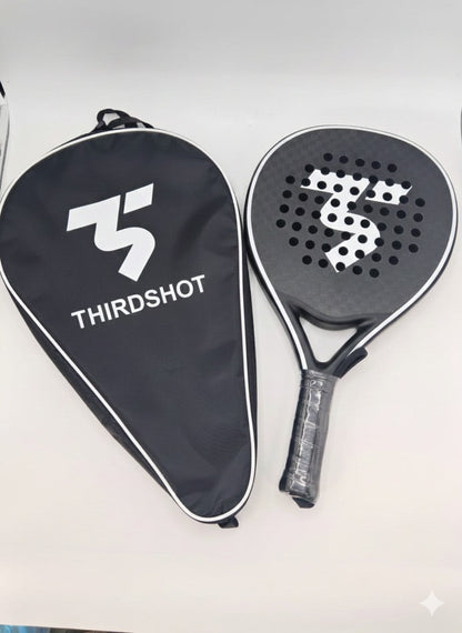 BLACKOUT - 12k Carbon Padel Racket + Bag
