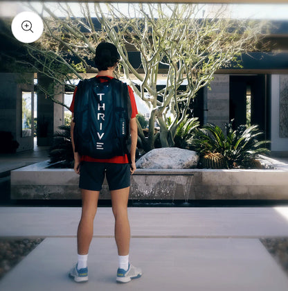 THRIVE PICKLEBALL
Elite Pro Tour Bag w/shoe bag- BLACK. £115.00