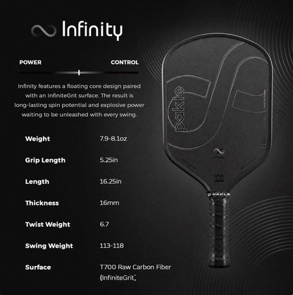 PAKLE Infinity - New Gen4.5 Pickleball Paddle