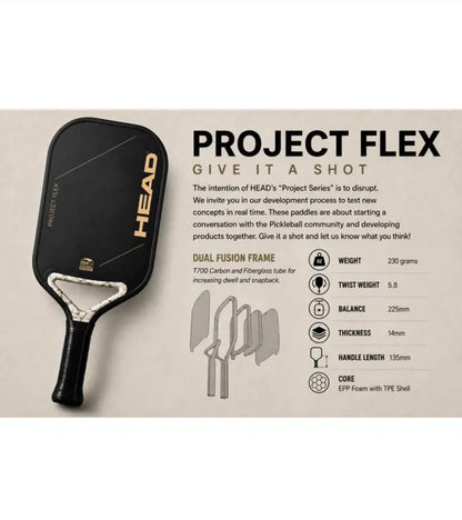 HEAD Project FLEX Pickleball Paddle