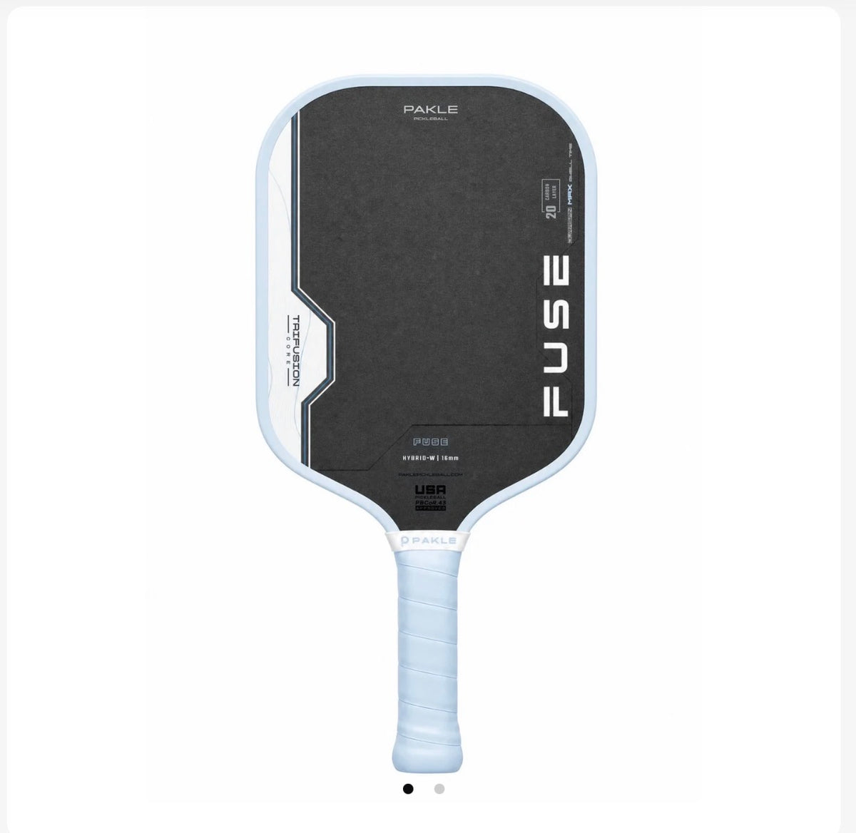 PAKLE FUSE Hybrid-W Shape - New Gen4.5 Pickleball Paddle