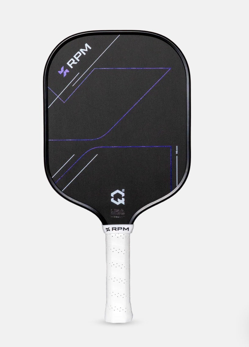 RPM Q Series Widebody Pickleball Paddle - Elite Control, Power & Forgiveness (14mm & 16mm) | UK