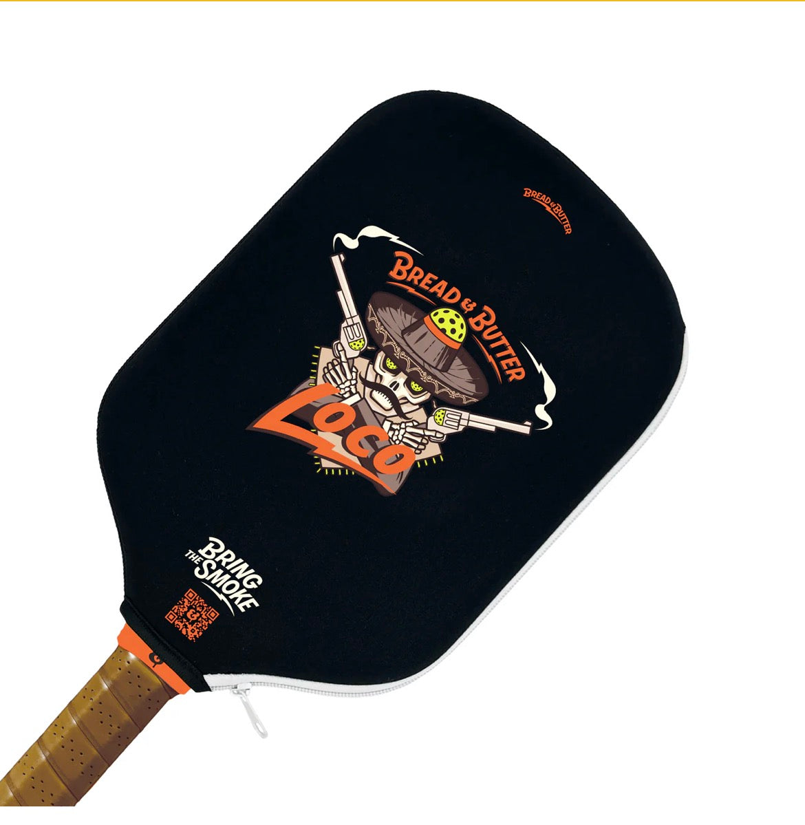 Bread & Butter Loco 16mm Elongated Pickleball Paddle Head Cover Included