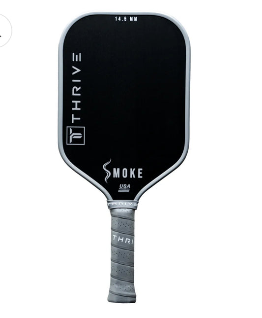 THRIVE PICKLEBALL
SMOKE 14.5 MM (POWER SERIES) RECOMMENDED SWING WEIGHT *120*)
