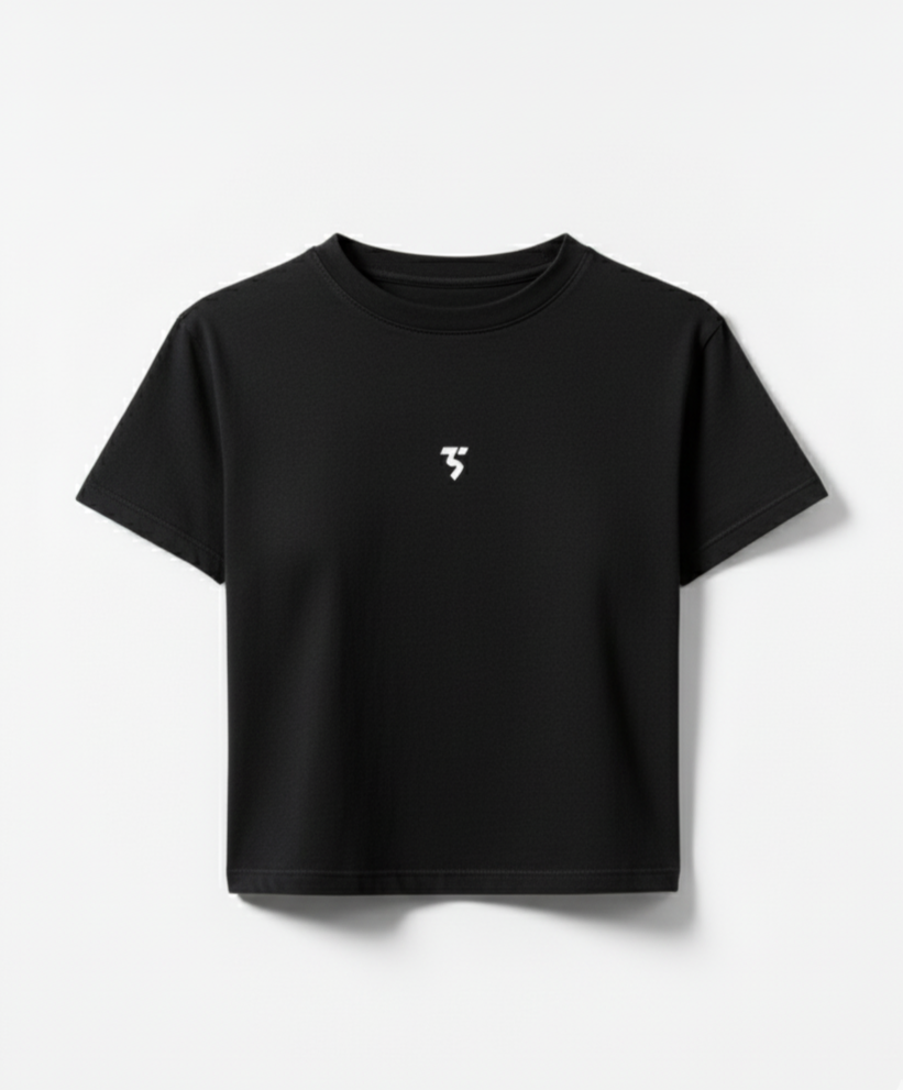 Women’s Cropped Cotton Tee