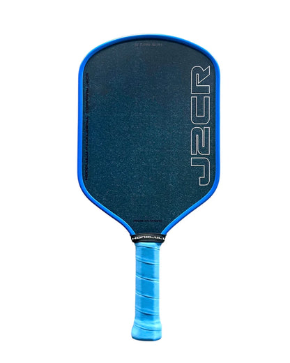 Honolulu J2CR Crystal Blue Endurance Pickleball Paddle - Premium Carbon | UK