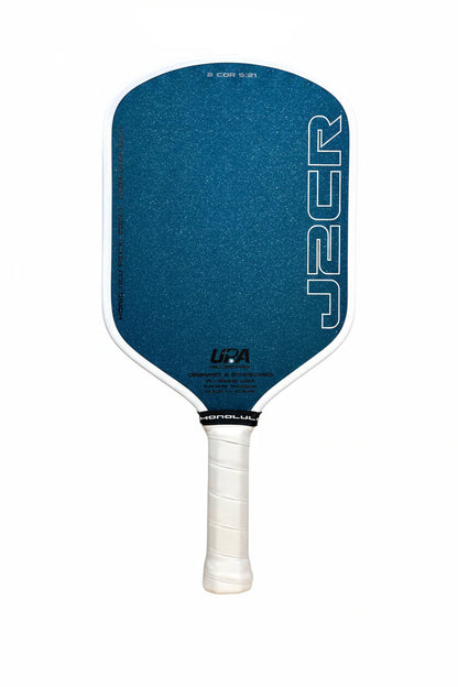 Honolulu J2CR Crystal Blue Endurance Pickleball Paddle - Premium Carbon | UK