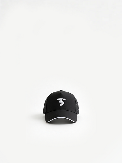 Sports Cap - Black / White