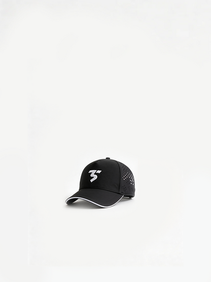 Sports Cap - Black / White