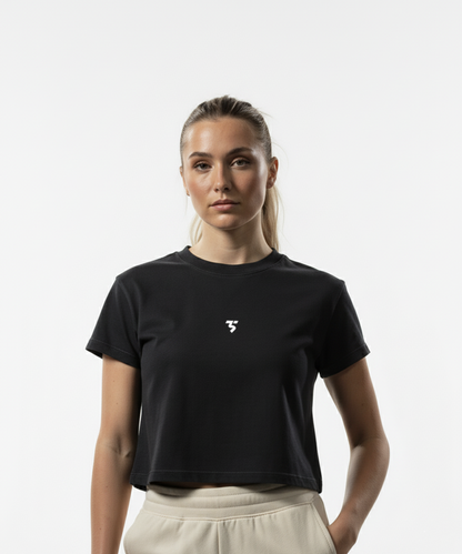 Women’s Cropped Cotton Tee