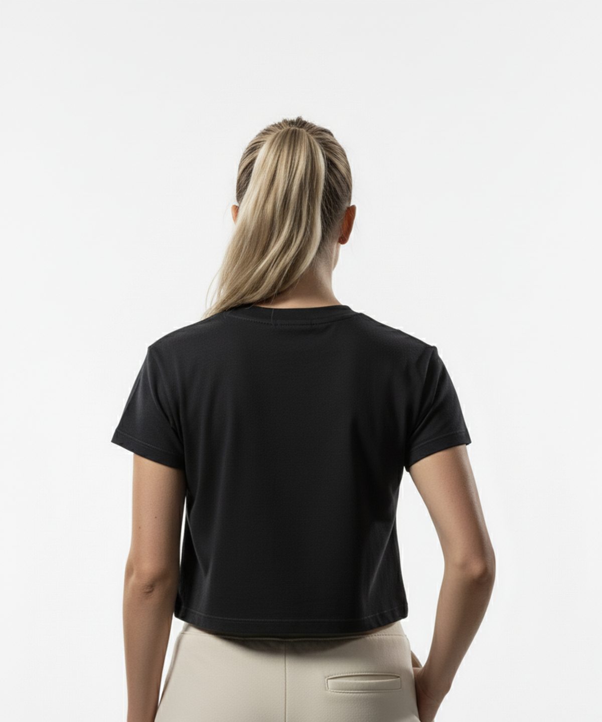 Women’s Cropped Cotton Tee