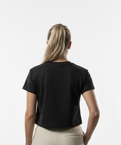 Women’s Cropped Cotton Tee